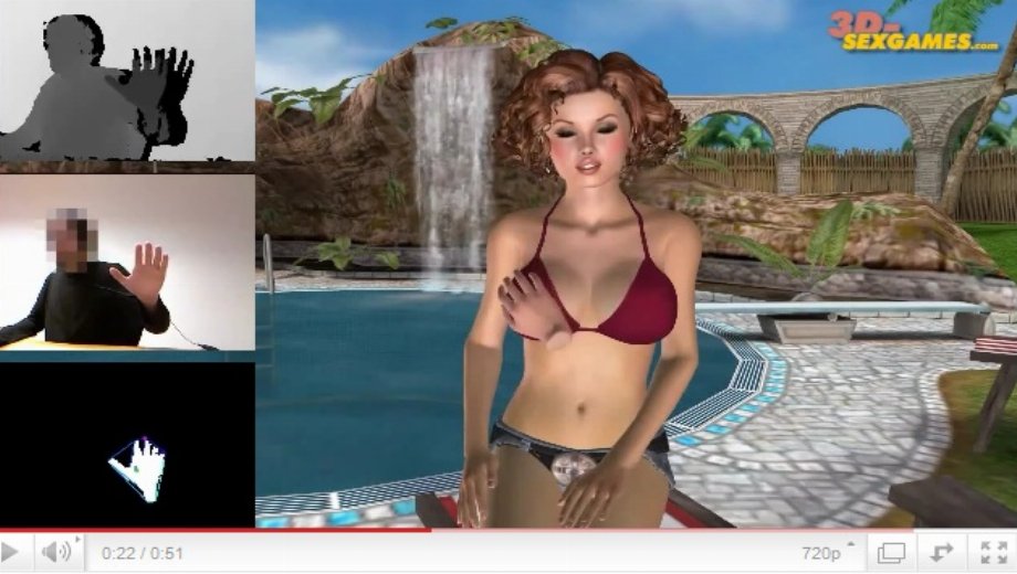Demostración del primer juego sexual para Kinect
