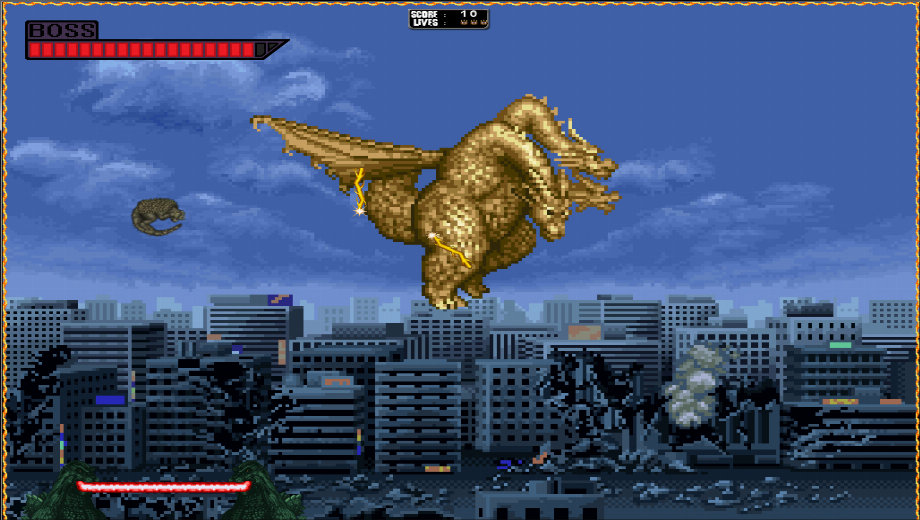 Super Godzilla Breakout Juego completo gratis